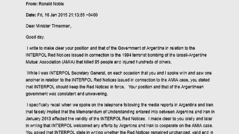 correo electrnico de Ronald Noble