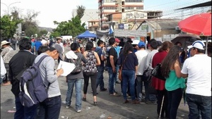 Acto del MAS en Cochabamba