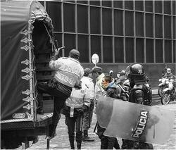 Represi&oacute;n manifestaciones 1o. de mayo 2010 en Colombia