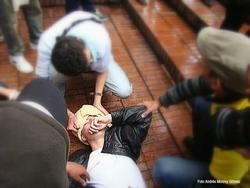 Represi&oacute;n manifestaciones 1o. de mayo 2010 en Colombia