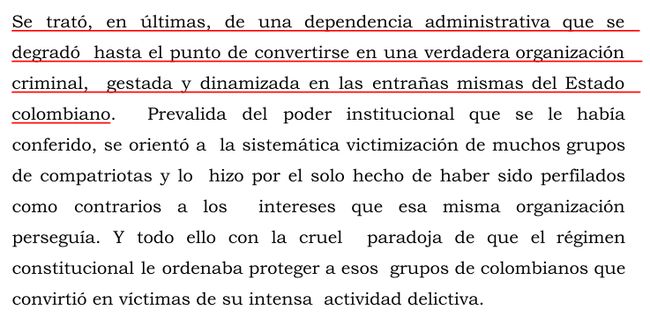 Extracto del fallo de 20nov23 a favor de Claudia Julieta Duque