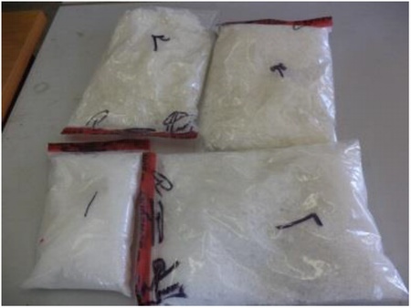 Methamphetamine seized in Afghanistan
