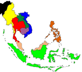 Southeast Asian Map