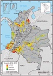 Variaci�n de cultivo de coca en Colombia, 2012-2016