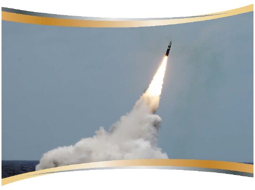 unarmed Trident II D5 missile launches